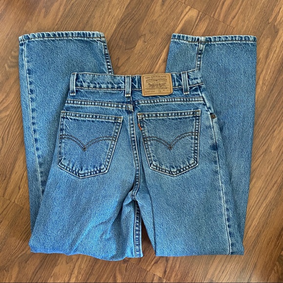 Vintage size 14 slim Levi’s jeans - Picture 9 of 10